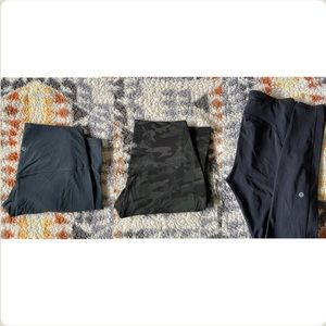 3 pairs of lululemon leggings!